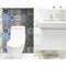 Homeroots 4 x 4 in. Randy Multi Blue Mosaic Peel & Stick Tiles 400355 - alternate 3